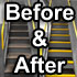 Anti-Slip Grit Stair Treads - Quick Ship