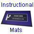 Floor Poster Rubber Logo Mats