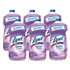 Lysol&reg; Clean and Fresh Multi-Surface Cleaner, Lavender and Orchid Essence, 28oz Bottle, 6/Case