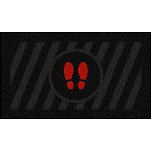 Please Stand Here Carpet Floor Mats